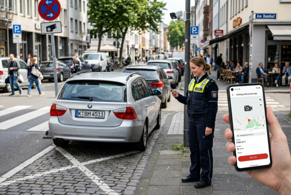 Digitale Parkraumverwaltung – Wie die PARKcontrol24 App und Kamera das Falschparker-Problem lösen
